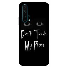 TPU чехол Demsky Don't Touch для Huawei Honor 20 Pro