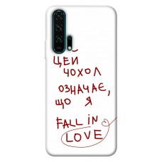 TPU чехол Demsky Fall in love для Huawei Honor 20 Pro