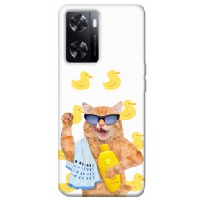 TPU чохол Demsky Fantasy Fauna 7 для Oppo A57s