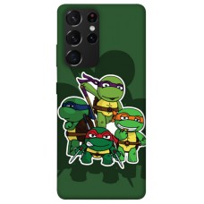 TPU чохол Demsky Green turtles для Samsung Galaxy S21 Ultra