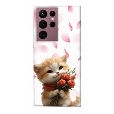 TPU чохол Demsky Animals love 2 для Samsung Galaxy S22 Ultra