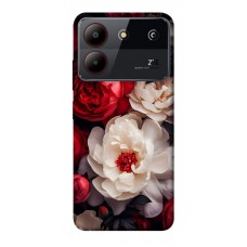 TPU чохол Demsky Velvet roses для ZTE Blade A54 4G