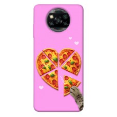 TPU чехол Demsky Pizza Love для Xiaomi Poco X3 NFC / Poco X3 Pro