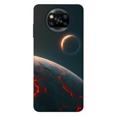 TPU чехол Demsky Lava planet для Xiaomi Poco X3 NFC / Poco X3 Pro