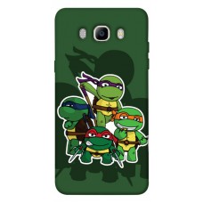 TPU чохол Demsky Green turtles для Samsung J710F Galaxy J7 (2016)