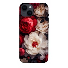 TPU чохол Demsky Velvet roses для Apple iPhone 14 (6.1")