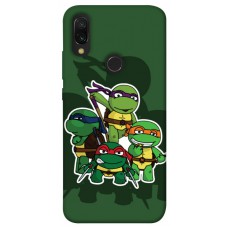 TPU чехол Demsky Green turtles для Xiaomi Redmi 7