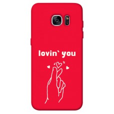 TPU чехол Demsky Loving you для Samsung G935F Galaxy S7 Edge