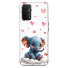 TPU чохол Demsky Animals love 7 для Oppo A54 4G