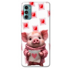 TPU чохол Demsky Animals love 6 для Motorola Moto G60