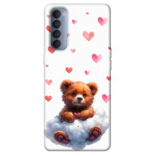 TPU чехол Demsky Animals love 4 для Oppo Reno 4 Pro