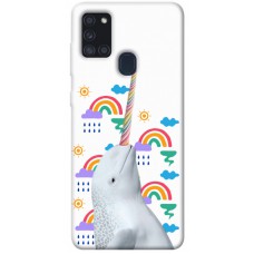 TPU чохол Demsky Fantasy Fauna 5 для Samsung Galaxy A21s