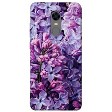 TPU чехол Demsky Violet blossoms для Xiaomi Redmi 5 Plus / Redmi Note 5 (Single Camera)