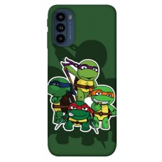 TPU чохол Demsky Green turtles для Motorola Moto G41