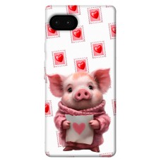 TPU чохол Demsky Animals love 6 для Google Pixel 7a