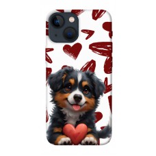 TPU чохол Demsky Animals love 8 для Apple iPhone 13 mini (5.4")