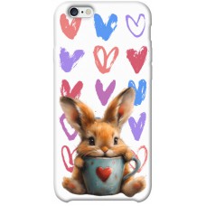 TPU чохол Demsky Animals love 1 для Apple iPhone 6/6s plus (5.5")