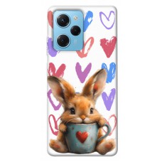 TPU чехол Demsky Animals love 1 для Xiaomi Poco X5 Pro 5G