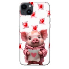 TPU чохол Demsky Animals love 6 для Apple iPhone 14 Plus (6.7")