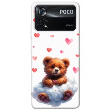 TPU чехол Demsky Animals love 4 для Xiaomi Poco X4 Pro 5G