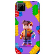 TPU чехол Demsky Colorful constructor для Realme C11