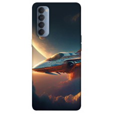 TPU чехол Demsky Spaceship для Oppo Reno 4 Pro