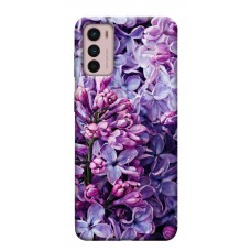 TPU чехол Demsky Violet blossoms для Motorola Moto G42