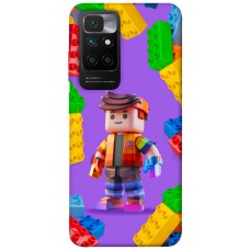 TPU чохол Demsky Colorful constructor для Xiaomi Redmi 10