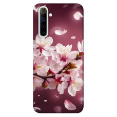 TPU чехол Demsky Sakura для Realme 6