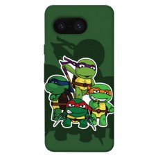 TPU чохол Demsky Green turtles для Google Pixel 8