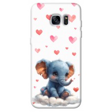 TPU чехол Demsky Animals love 7 для Samsung G935F Galaxy S7 Edge