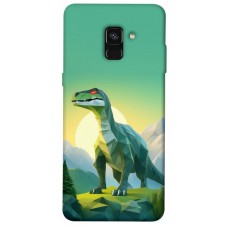 TPU чехол Demsky Динозавр для Samsung A530 Galaxy A8 (2018)