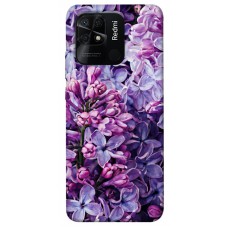 TPU чехол Demsky Violet blossoms для Xiaomi Redmi 10C