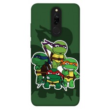 TPU чохол Demsky Green turtles для Xiaomi Redmi 8