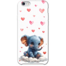 TPU чохол Demsky Animals love 7 для Apple iPhone 6/6s plus (5.5")