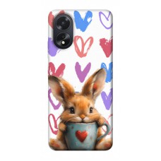 TPU чохол Demsky Animals love 1 для Oppo A38