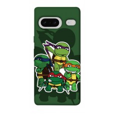 TPU чохол Demsky Green turtles для Google Pixel 7