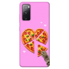 TPU чехол Demsky Pizza Love для Samsung Galaxy S20 FE