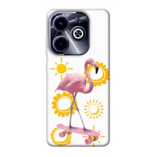 TPU чехол Demsky Fantasy Fauna 4 для Infinix Hot 40i