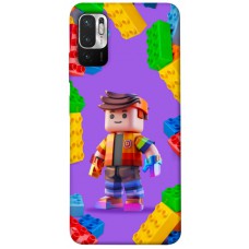 TPU чехол Demsky Colorful constructor для Xiaomi Redmi Note 10 5G