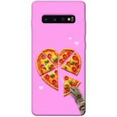 TPU чохол Demsky Pizza Love для Samsung Galaxy S10+