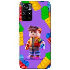 TPU чехол Demsky Colorful constructor для Xiaomi Poco M4 Pro 5G