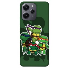 TPU чехол Demsky Green turtles для Xiaomi Redmi 12