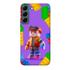 TPU чехол Demsky Colorful constructor для Samsung Galaxy S22