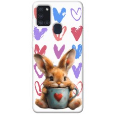 TPU чохол Demsky Animals love 1 для Samsung Galaxy A21s