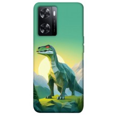 TPU чехол Demsky Динозавр для Oppo A57s