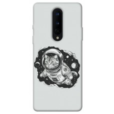 TPU чехол Demsky Кіт космонавт для OnePlus 8