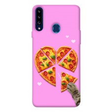 TPU чохол Demsky Pizza Love для Samsung Galaxy A20s