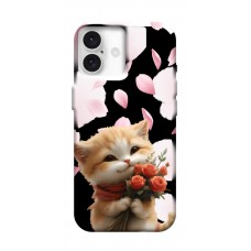 TPU чохол Demsky Animals love 2 для Apple iPhone 16 (6.1")