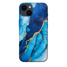 TPU чохол Demsky Blue marble для Apple iPhone 14 (6.1")